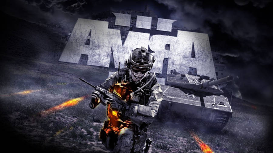 Arma 3 Soldier And Tank Wallpaper