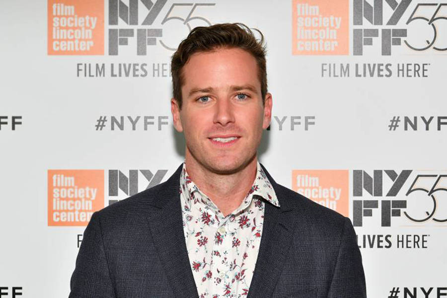 Armie Hammer At 55th Nyff Wallpaper