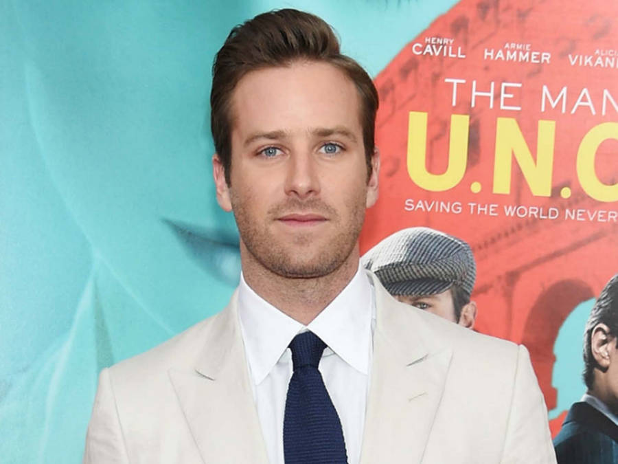 Armie Hammer At Ziegfeld Theater Wallpaper