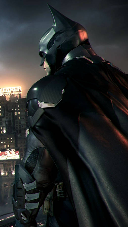 Armored Batman Arkham Iphone Wallpaper