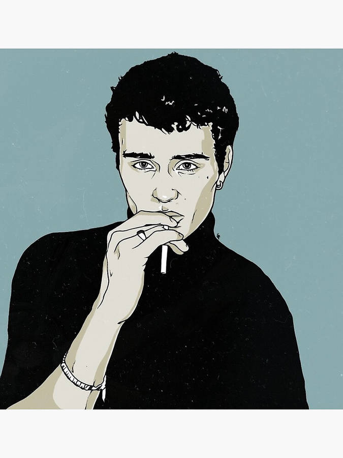 Aron Piper Smoking Art Wallpaper