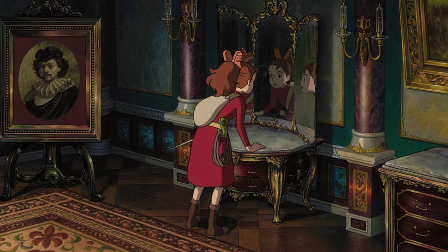 Arrietty Mirror Wallpaper