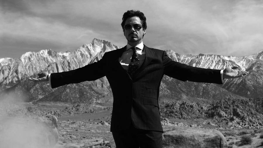 Arrogant Pose Robert Downey Jr. Wallpaper