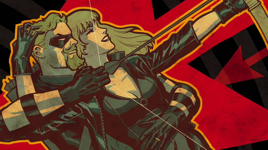 Arrow Teaching Black Canary Wallpaper