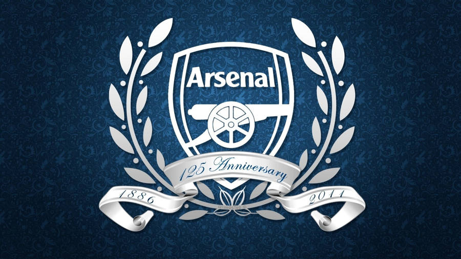 Arsenal Anniversary Logo Wallpaper