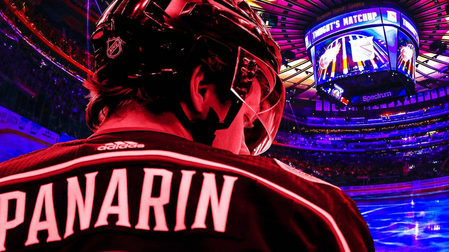 Artemi Panarin Cartoon Artwork Wallpaper