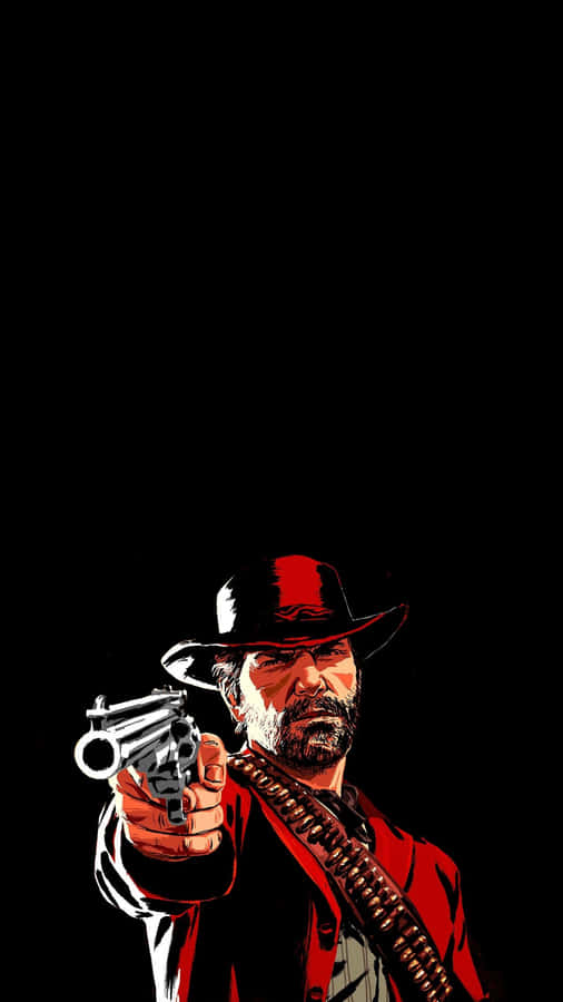 Arthur Morgan Outlaw Stance Wallpaper