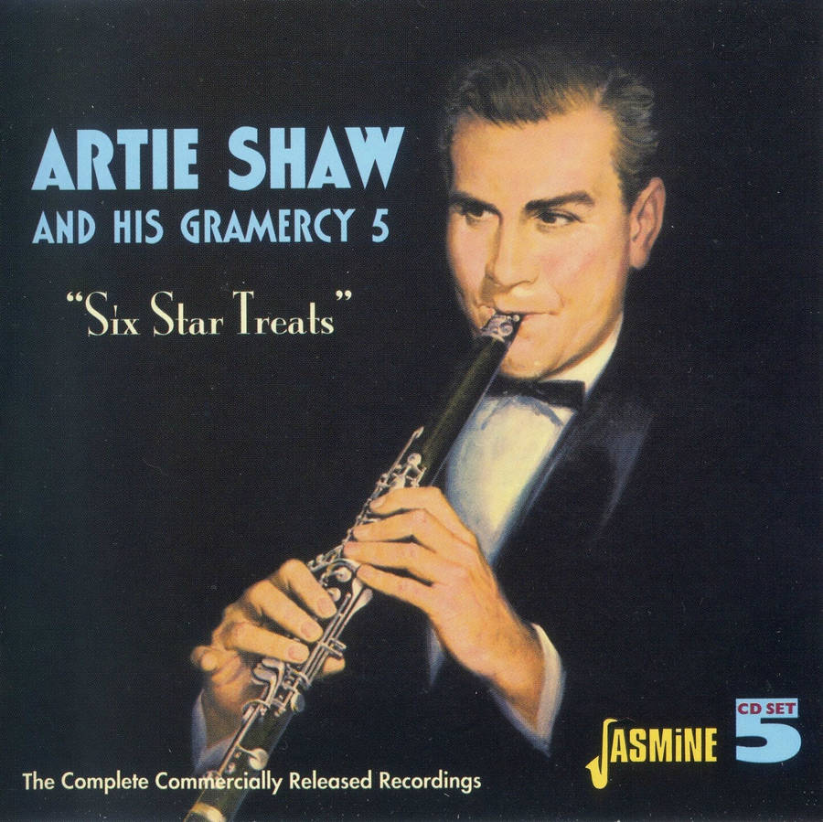 Artie Shaw Performing During His Golden Era Wallpaper