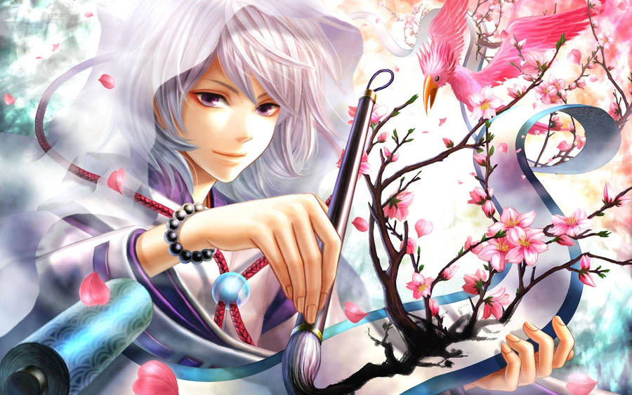 Artist Handsome Anime Boy Wallpaper