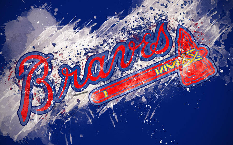 Artistic Atlanta Braves Wallpaper