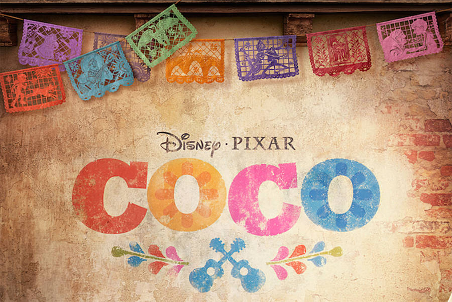 Artistic Digital Art Of Coco Title Wallpaper