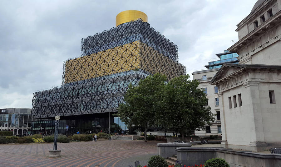 Artistic Library Of Birmingham Wallpaper