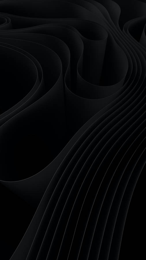 Artistic Paper Quilling Black Aesthetic For An Iphone Tumblr Wallpaper Wallpaper