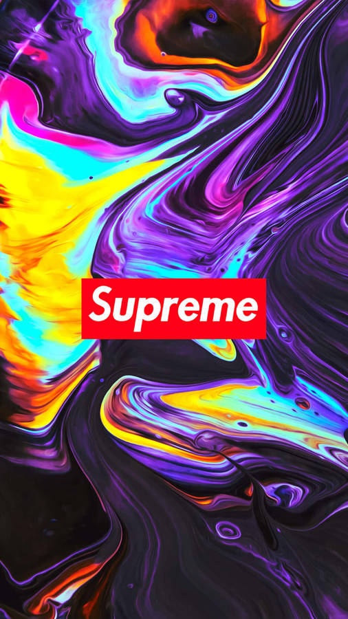 Artsy Purple Supreme Wallpaper