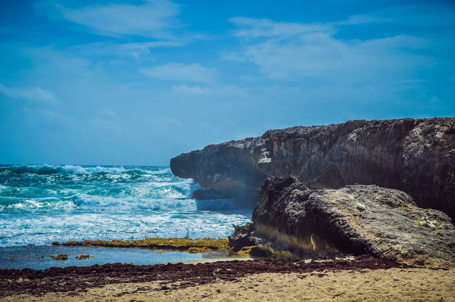 Aruba Rock Formations Wallpaper