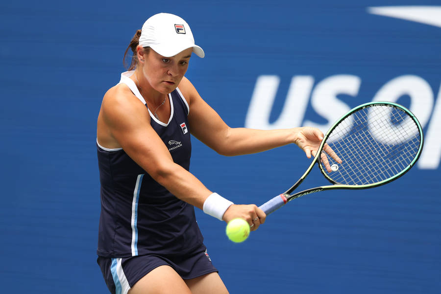 Ashleigh Barty Us Open Player Wallpaper