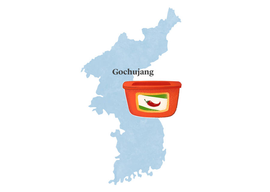 Asian Spices Korea Gochujang Wallpaper