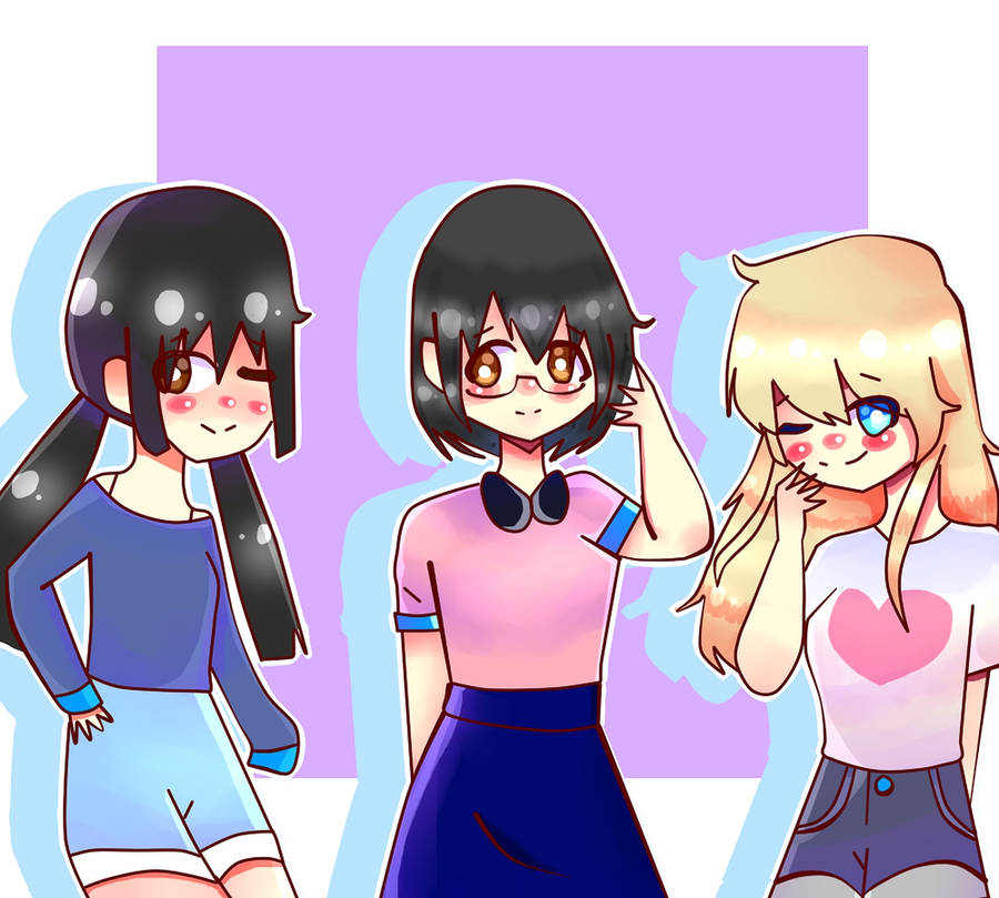 Asobi Asobase Cute Fanart Wallpaper