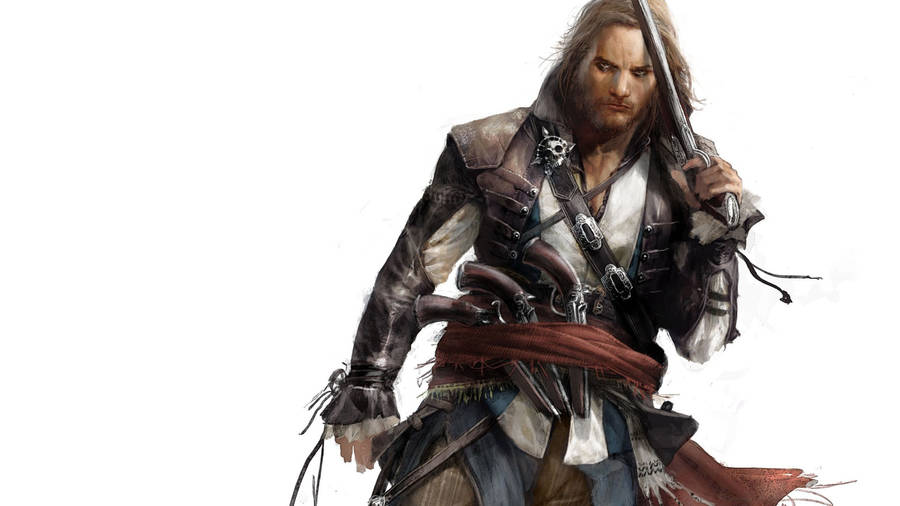 Assassin's Creed Black Flag Old Edward Wallpaper