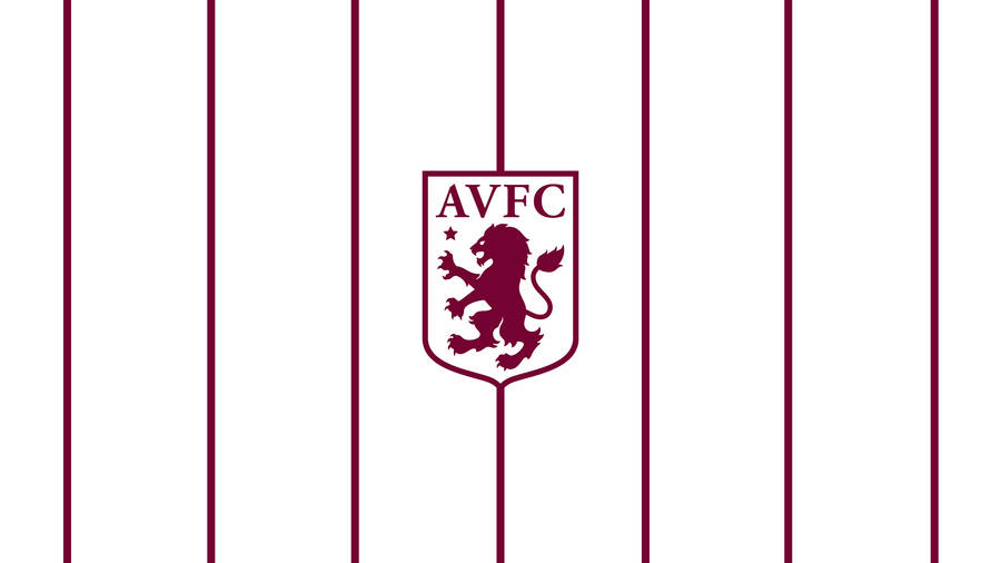 Aston Villa Fc Red And White Wallpaper