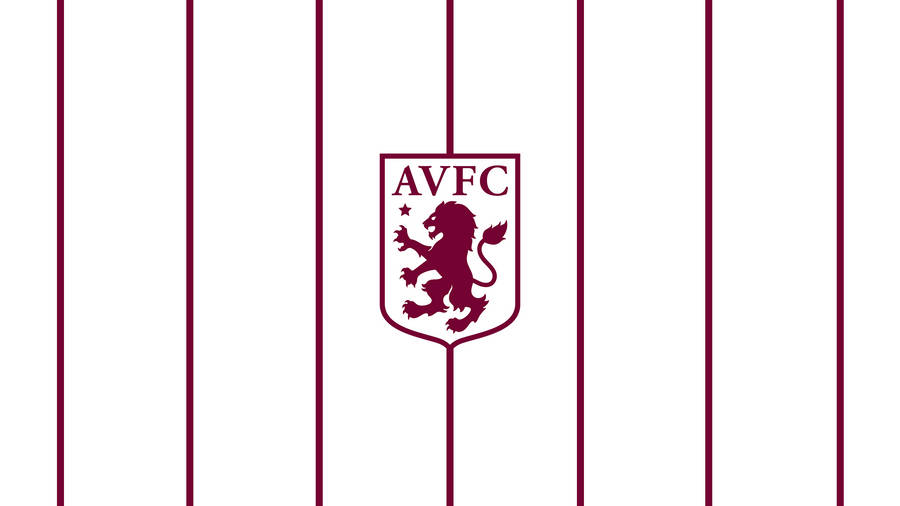 Aston Villa Minimalistic Logo Art Wallpaper