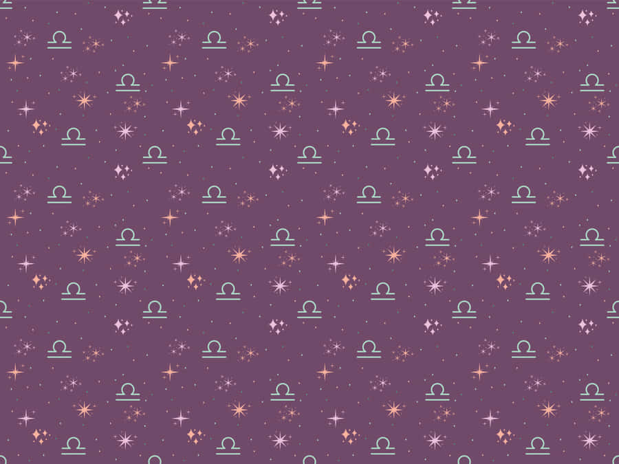 Astrological Symbols Pattern Wallpaper