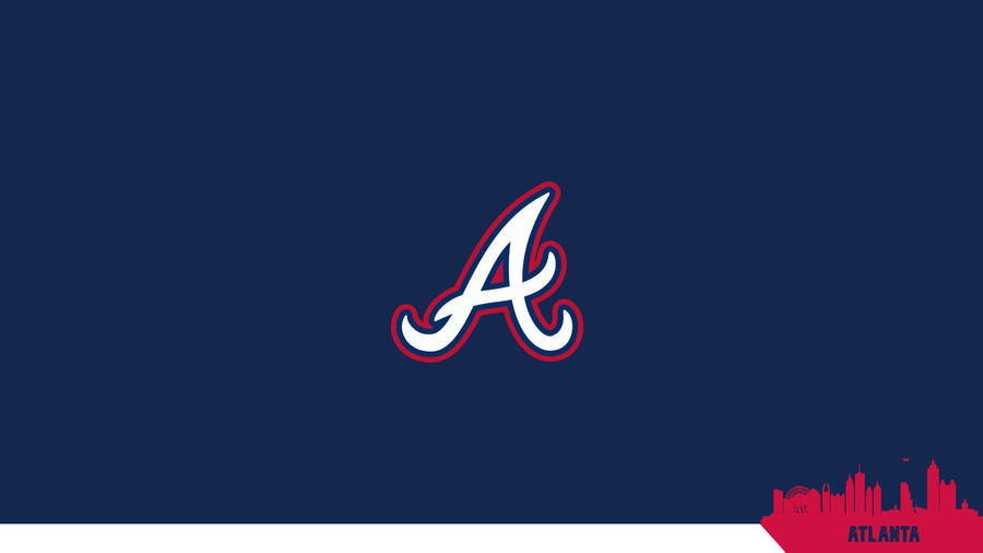 Atlanta Braves Blue Wallpaper