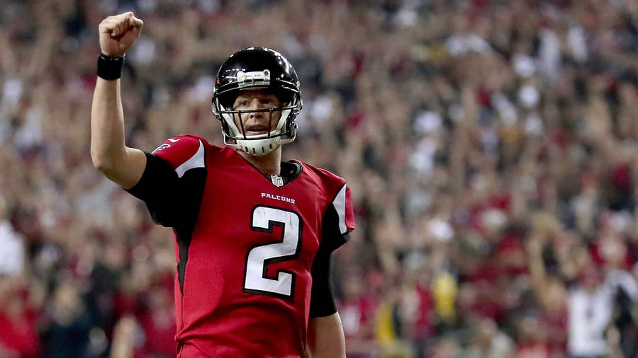 Atlanta Falcons Matt Ryan Fist Up Wallpaper