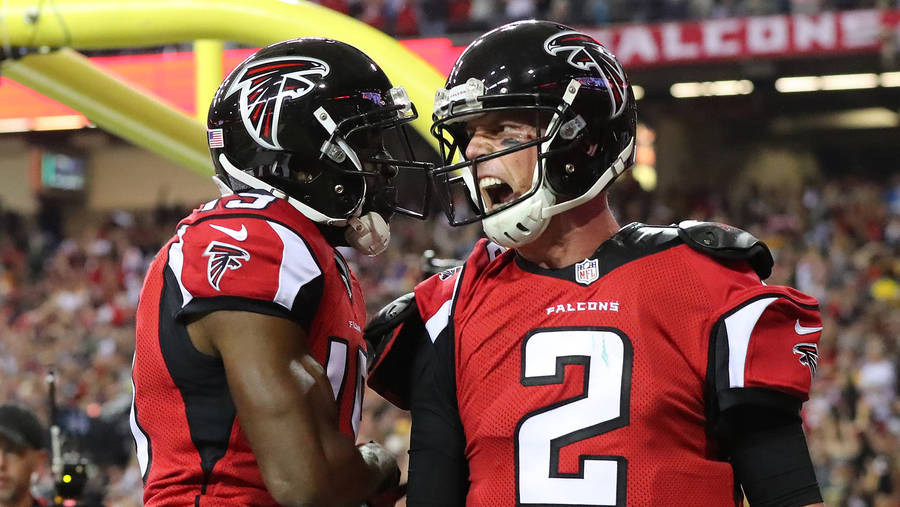 Atlanta Falcons Matt Ryan Shouting Wallpaper