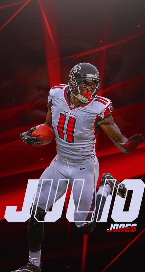 Atlanta Falcons Player Julio Jones Wallpaper