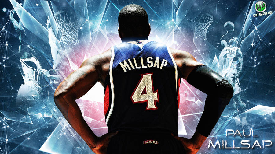 Atlanta Hawks Paul Millsap Wallpaper