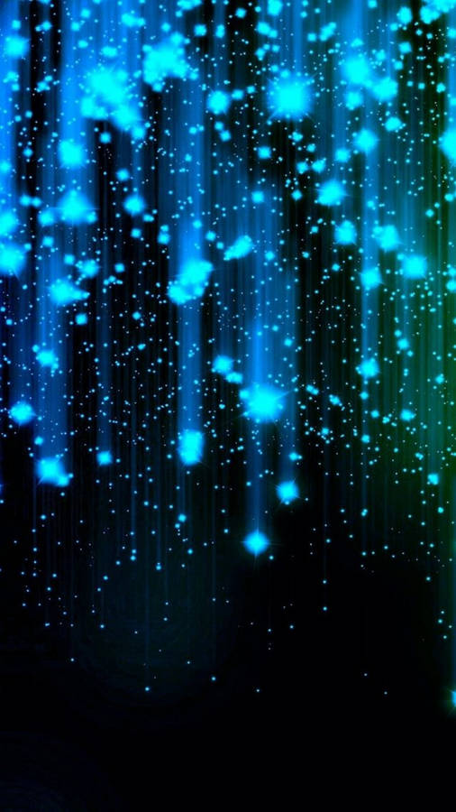 Attractive Blue Lights Wallpaper