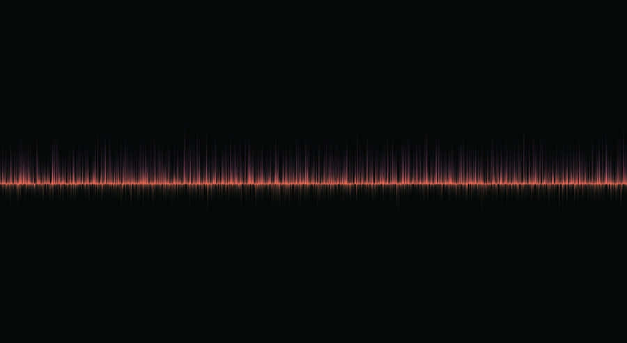 Audio_ Waveform_ Visualization Wallpaper