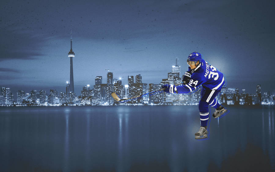 Auston Matthews City Wallpaper