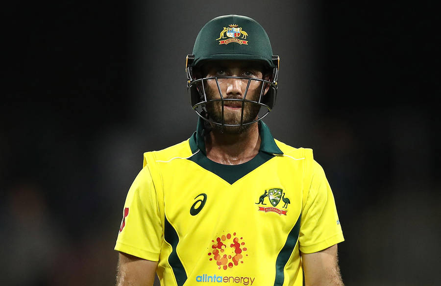 Australia Cricket Player Maxwell Wallpaper