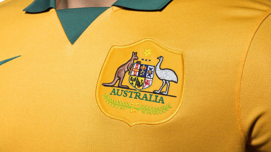 Australia National Football Team's Official Logo Wallpaper