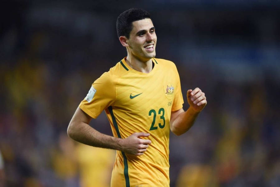 Australia National Football Team Smiling Tom Rogic Wallpaper