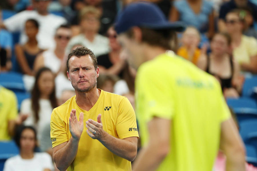 Australia's Davis Cup Team Captain Lleyton Hewitt Wallpaper