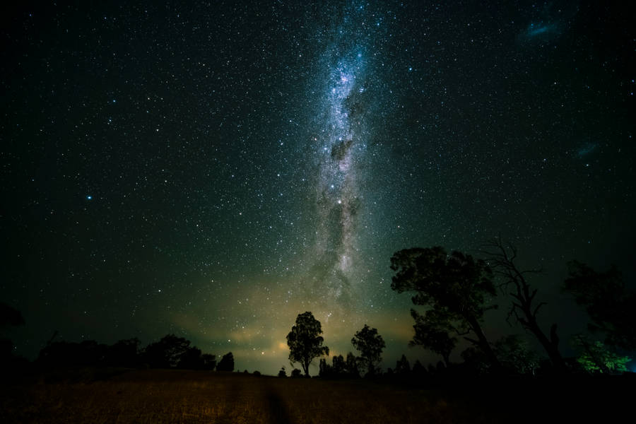 Australia Starry Night Sky Wallpaper