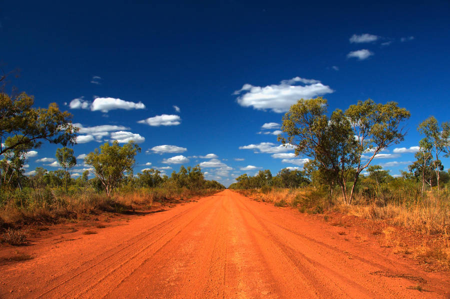 Australian Outback Dirt Road Wallpaper