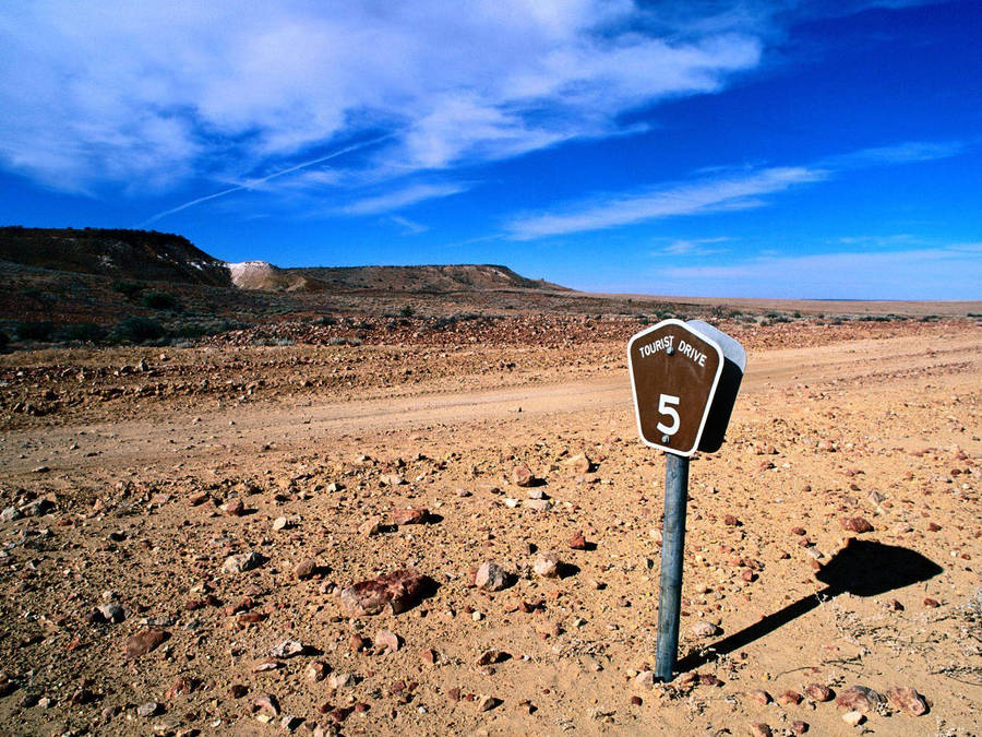 Australian Outback Tourist Drive Wallpaper