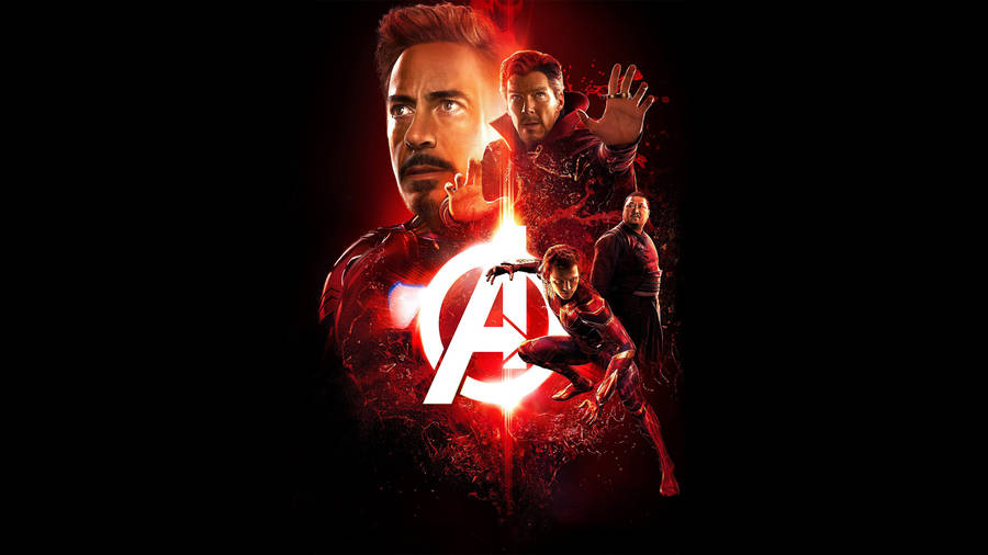 Avengers Infinity War 4k Red Light Wallpaper