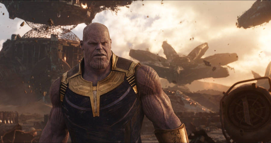 Avengers War With Thanos Wallpaper