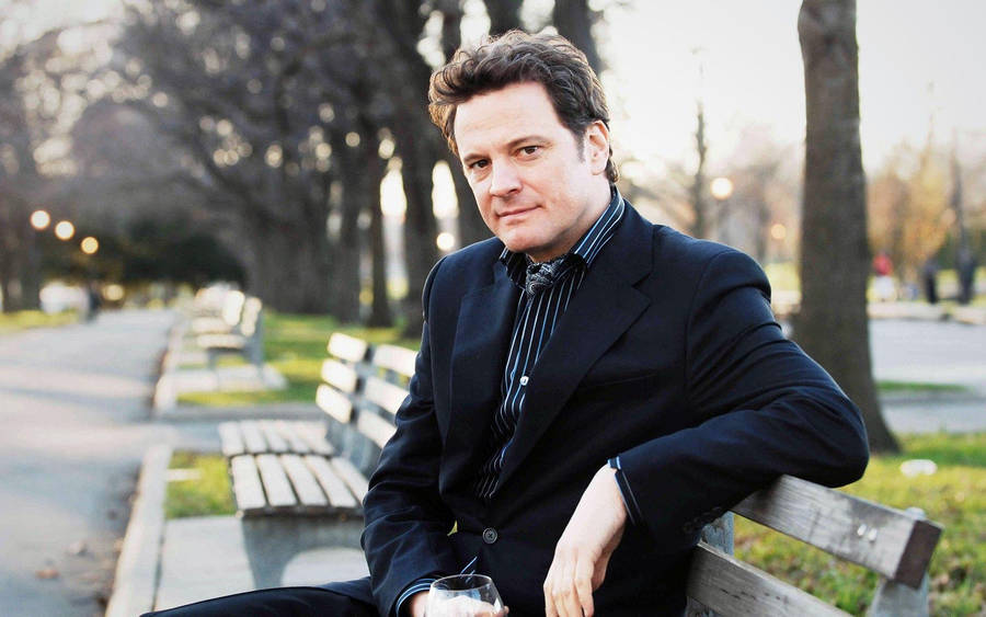 Award-winning Actor Colin Firth As Richard Bratton In The Accidental Husband Wallpaper