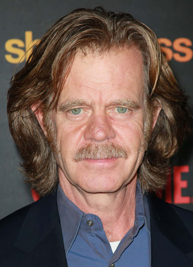 Award-winning Actor William H. Macy Posing In A Portrait Wallpaper