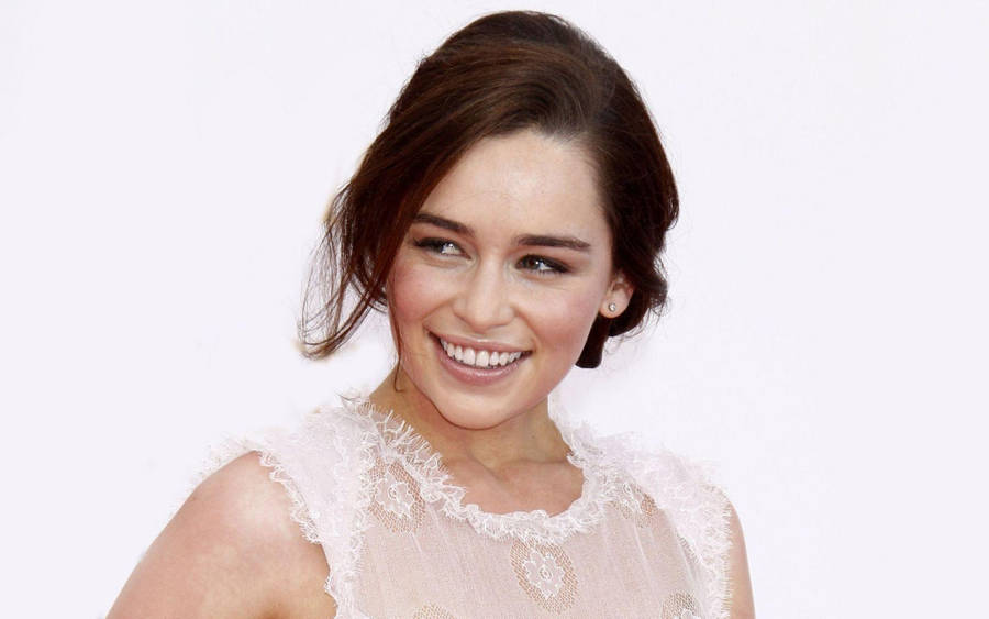 Award-winning Actress Emilia Clarke Wallpaper