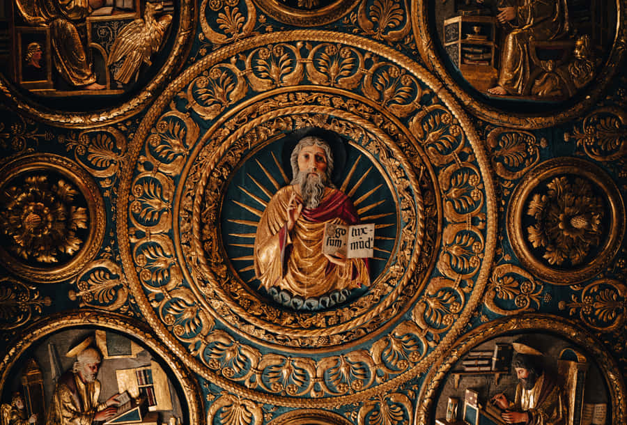 Awe-inspiring Religious Art Wallpaper