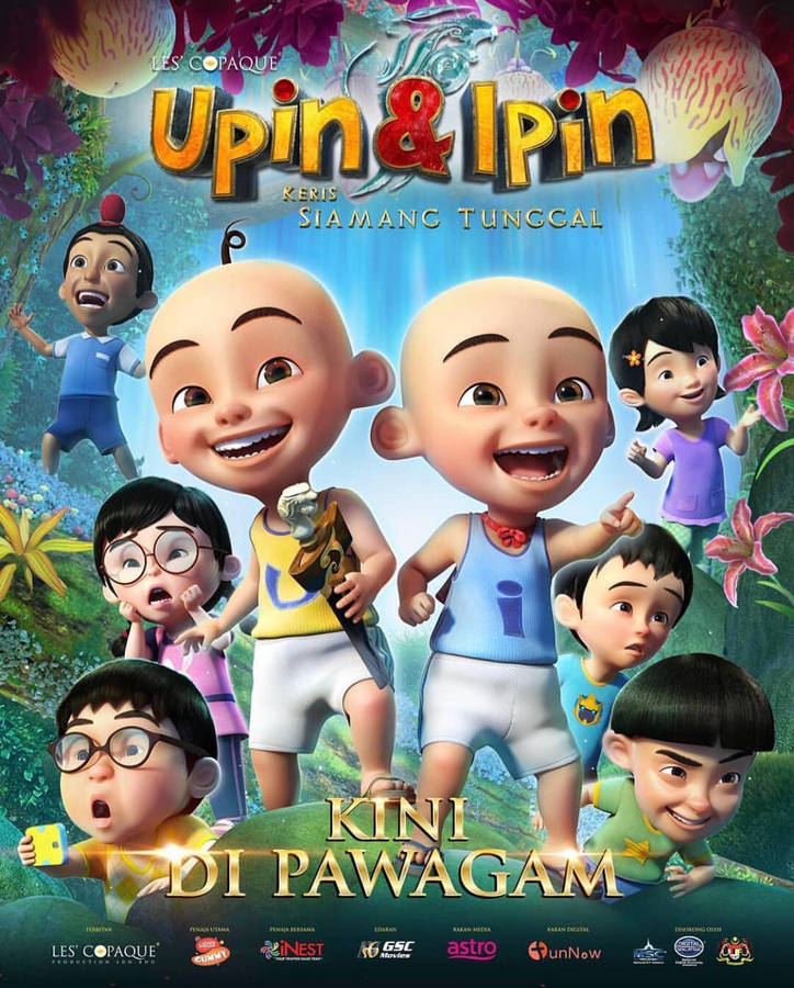 Awesome Upin Ipin Movie Poster Wallpaper