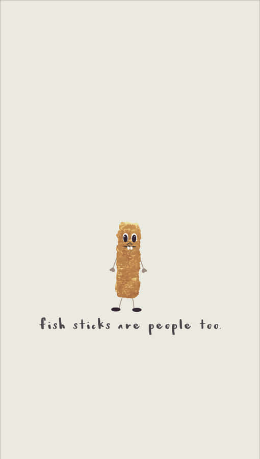 Awkward Fish Stick Wallpaper