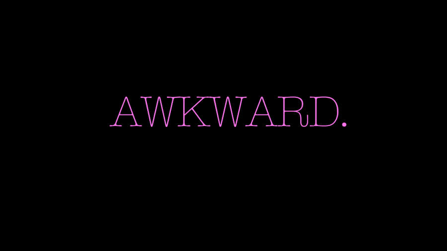 Awkward Purple Wallpaper